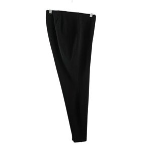 Eileen Fisher Woman 1X Pull On Ankle Pants Narrow Black